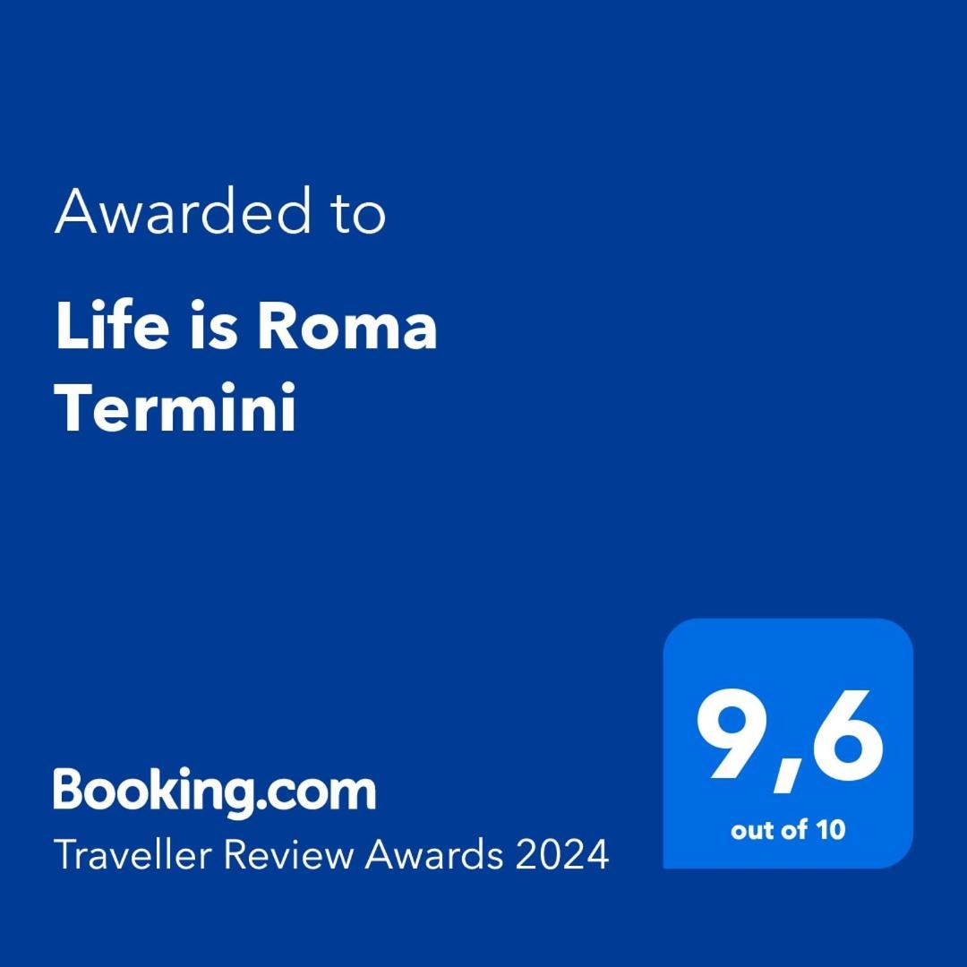 Apartament Life Is Roma Termini Zewnętrze zdjęcie